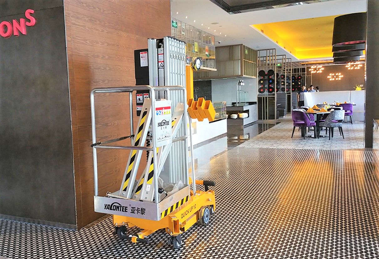 12米簡易式升降車 12米簡易式升降車