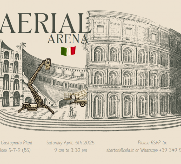 意大利CELA舉辦AERIAL ARENA活動(dòng)，展示最新高空作業(yè)平臺技術(shù)